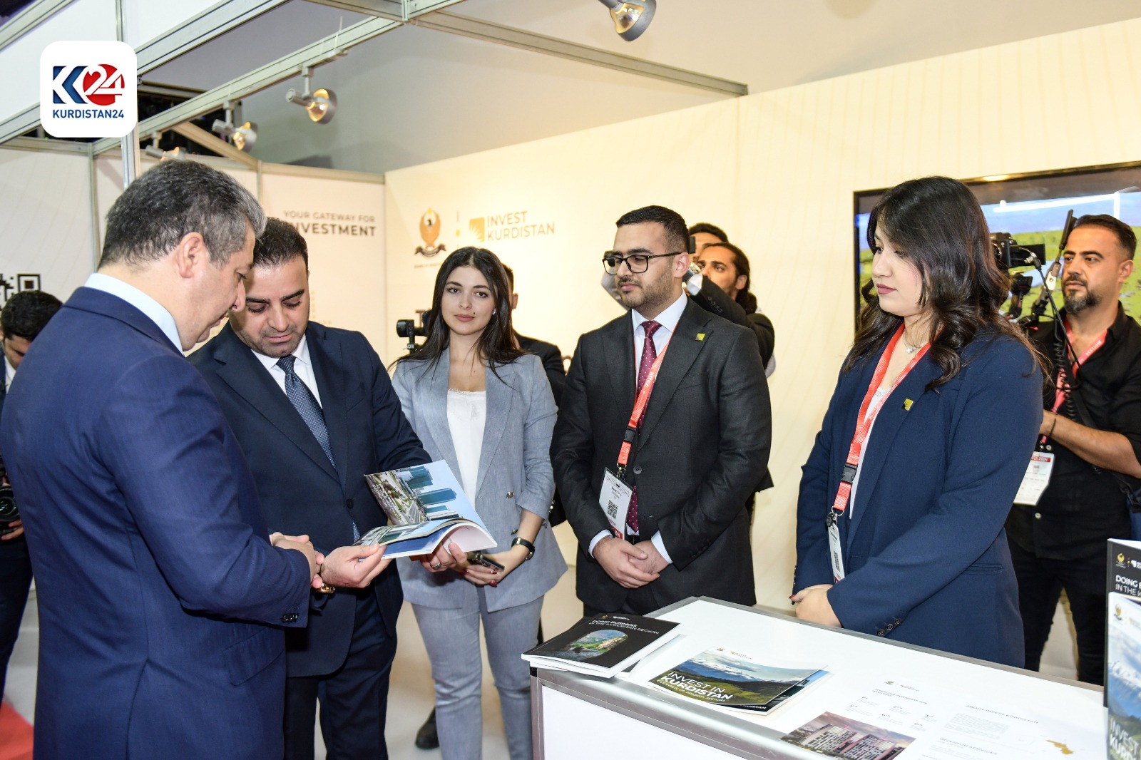 HITEX2024 Teknoloji Fuar ve Konferansının a&ccedil;ılışı Başbakan Barzani tarafından ger&ccedil;ekleştirildi
